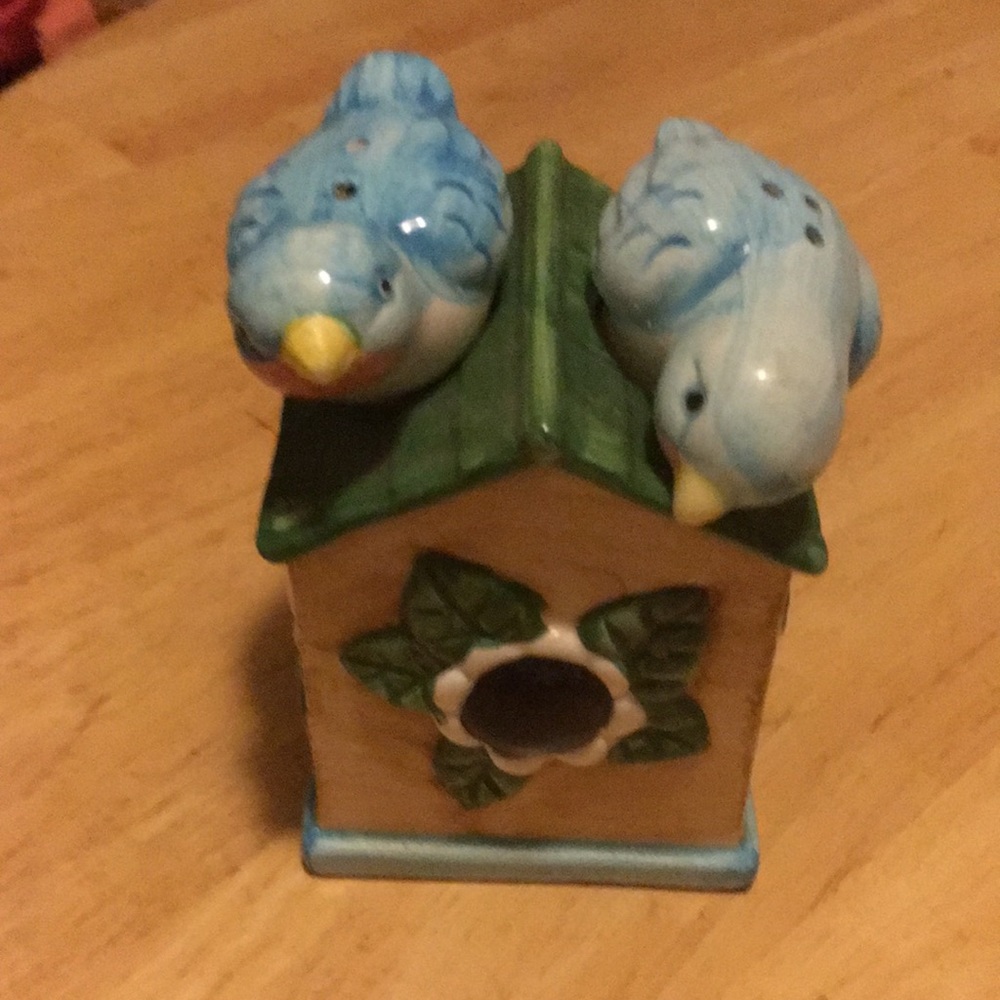 ALCO Vintage Birds salt & pepper shakers